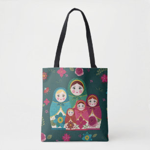 Russian Dolls Tote Bag