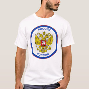 Russian double-headed eagle Circle Shape T-Shirt