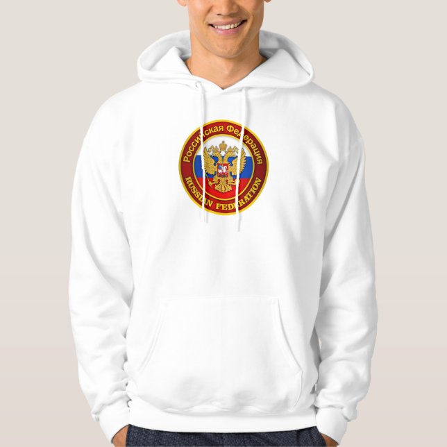 Russian Emblem Apparel Hoodie (Front)