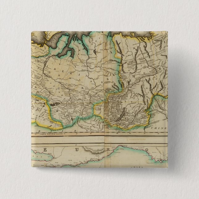 Russian Empire 5 15 Cm Square Badge (Front)