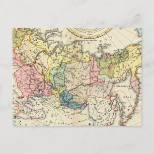 Russian Empire Ethnography Postcard