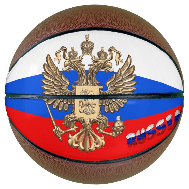 Russian flag basketball (Front)