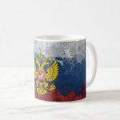 Russian flag coffee mug (Front Right)