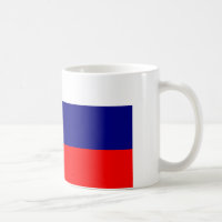 Russian Flag Coffee Mug 1