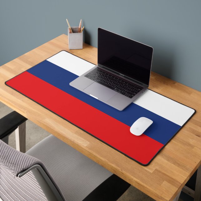 Russian Flag Desk Mat (Office 2)
