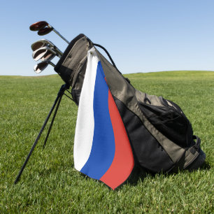 Russian Flag & golf Russia /sports Moscow Golf Towel