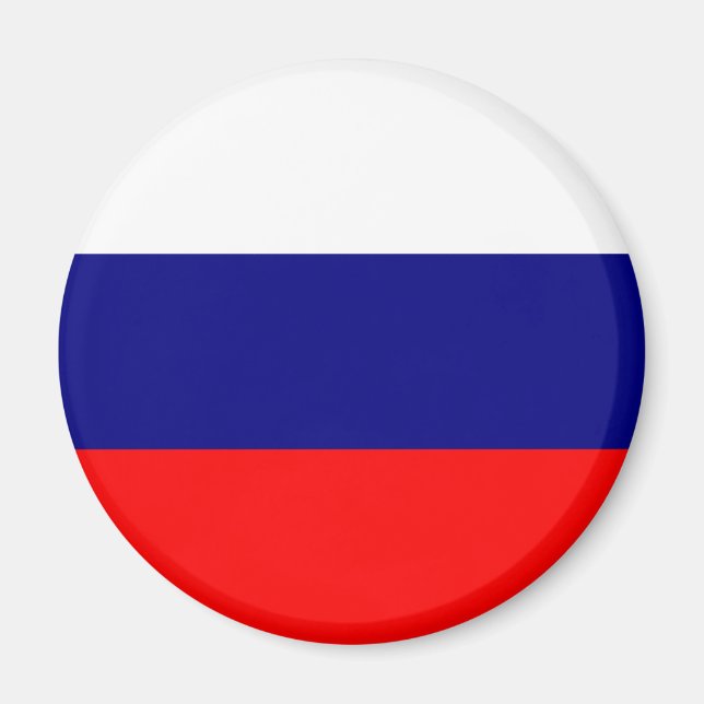 Russian Flag Magnet (Front)