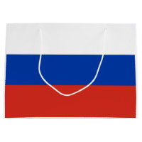 Russian Flag (Russia) Medium Gift Bag