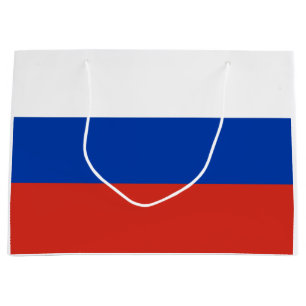 Russian Flag (Russia) Medium Gift Bag