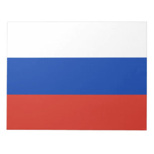 Russian Flag (Russia) Notepad