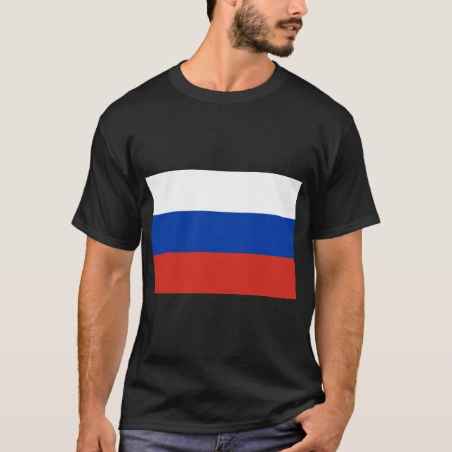 Russian Flag (Russia) T-Shirt (Front)