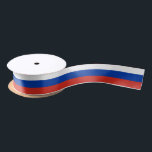 Russian Flag & Russia travel, holiday/sports Satin Ribbon<br><div class="desc">Ribbon (Gifts): Russia & Russian flag fashion pattern - love my country,  travel,  holiday,  patriots / sports fans</div>