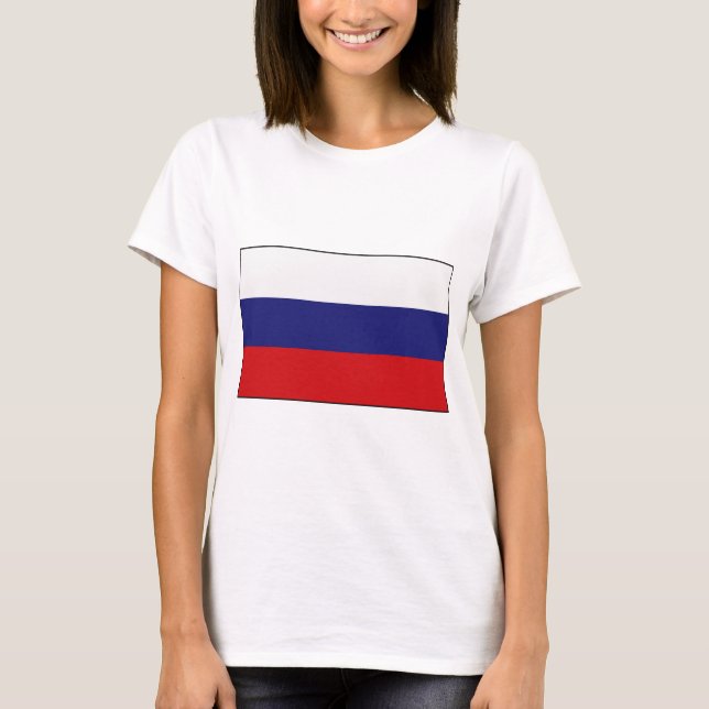 Russian Flag T-shirts and Gifts (Front)