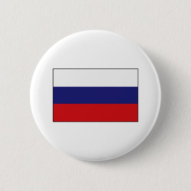 Russian Flag T-shirts and Gifts 6 Cm Round Badge (Front)