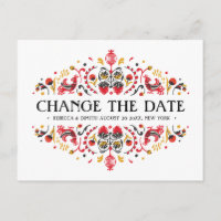 Russian Folk Art  Khokhloma Wedding POSTPONEMENT