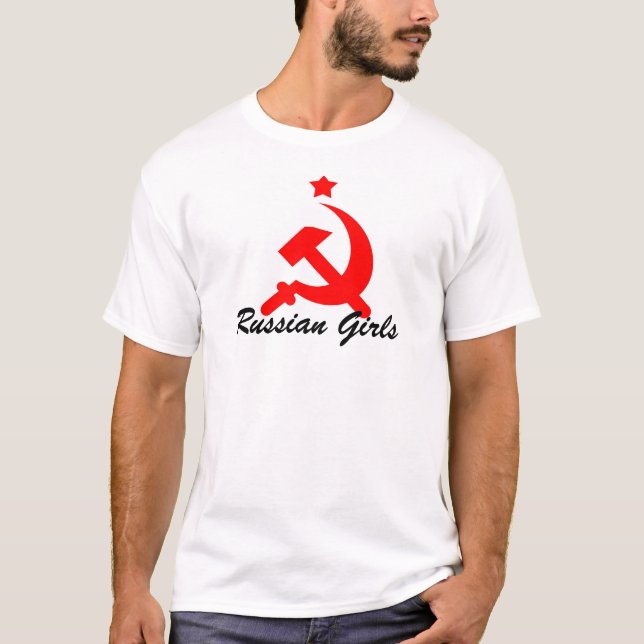 russian girls T-Shirt (Front)