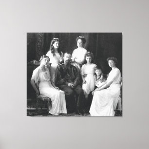 Russian Imperial Family, House of Romanov (1913) Canvas Print
