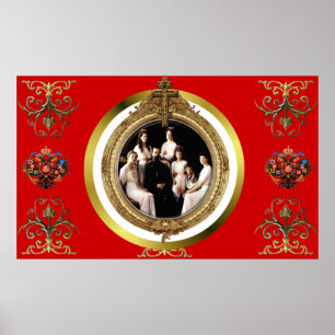 Russian Imperial Family Romanov Poster
