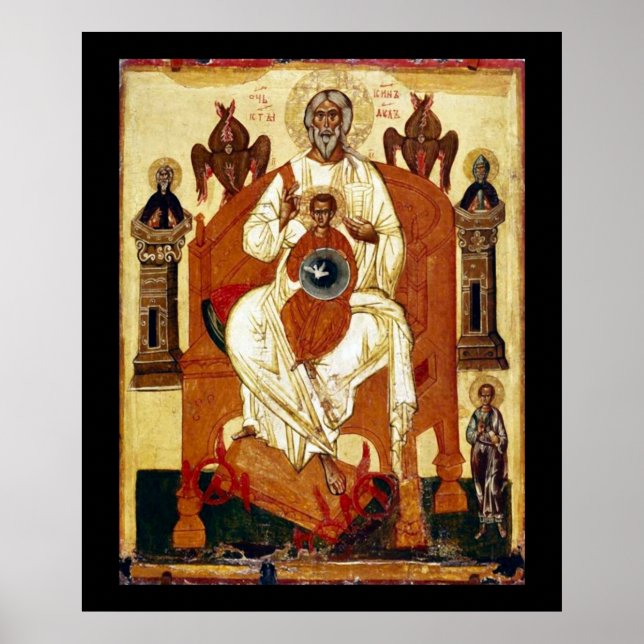 Russian Jesus Art Nouveau Still Poster (Front)