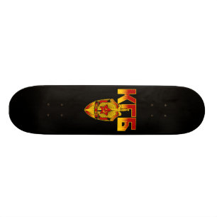 Russian KGB Badge Soviet Era Skateboard