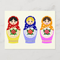 Russian matryoshka dolls