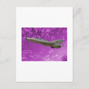 RUSSIAN MIG POSTCARD