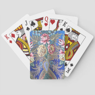Russian national pattern playing cards