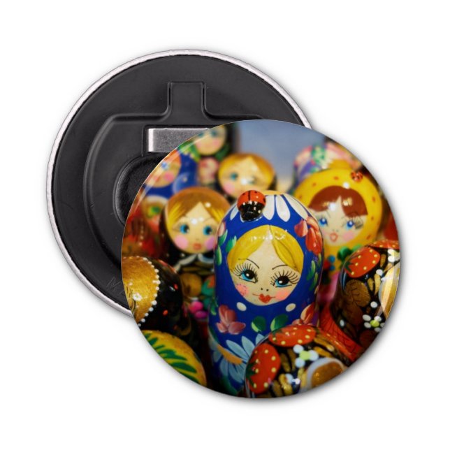 Russian Nesting Dolls Bottle Opener (Front)