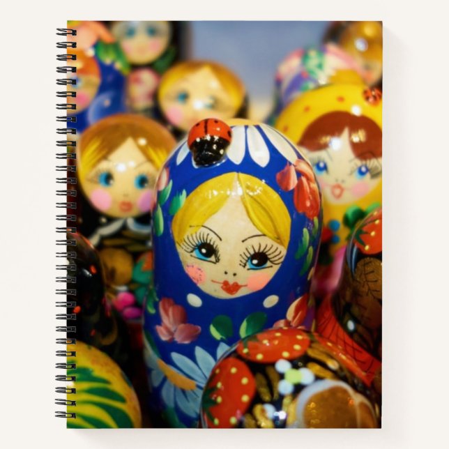 Russian Nesting Dolls Notebook (Front)