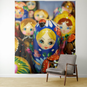 Russian Nesting Dolls Tapestry