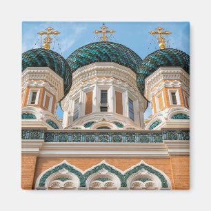 Russian Orthodox Cathedral in Nice France Magnet