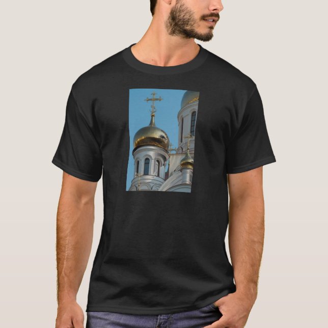 Russian orthodox church cupola T-Shirt (Front)