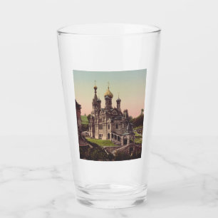 Russian Orthodox Church in Moscow Glass
