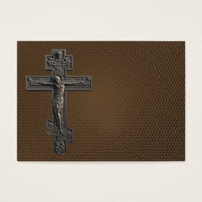 Russian orthodox cross (Front)