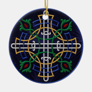 Russian Orthodox Symbol - Personalized Ceramic Tree Decoration