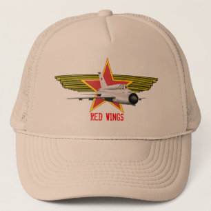 Russian Red Wings Mig 21 Hat
