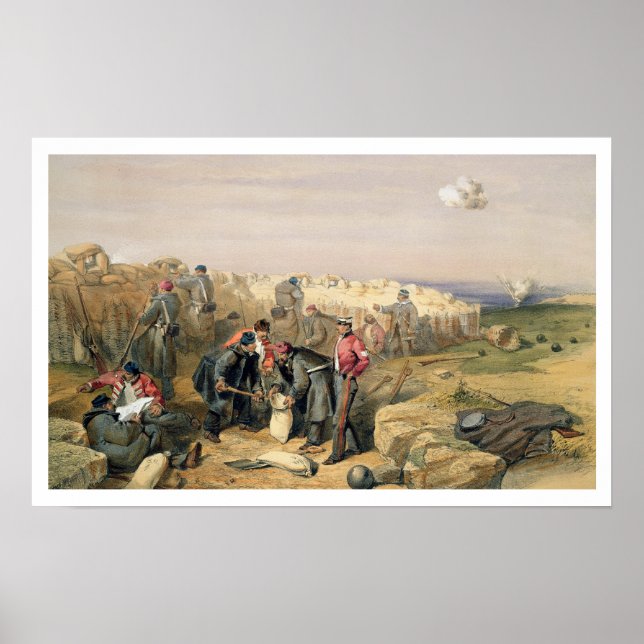 Russian Rifle Pit (now British), plate from 'The S Poster (Front)