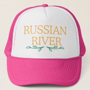 Russian river trucker hat