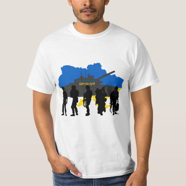 Russian ship  Idi Nahui , war in ukraine T-Shirt (Front)