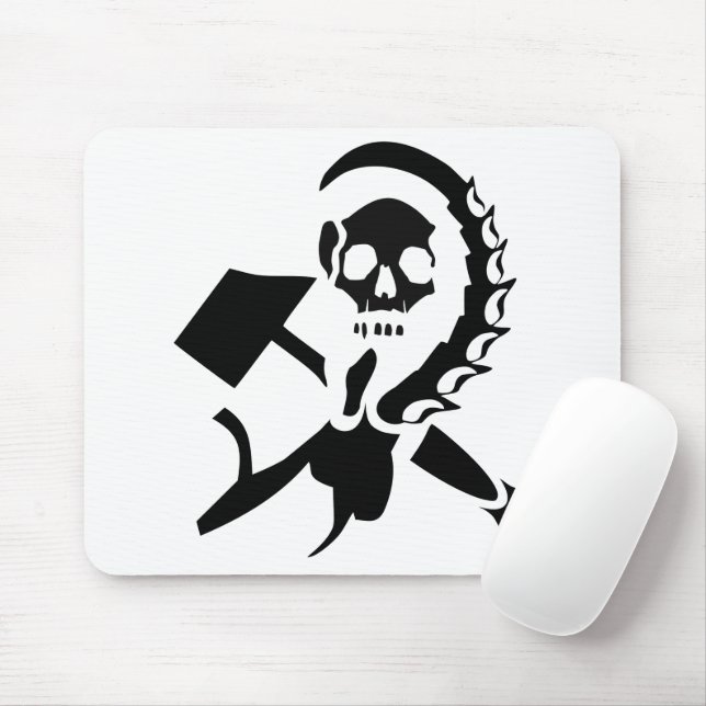 Russian Sickle and Hammer Evil Invasion Mouse Mat (With Mouse)