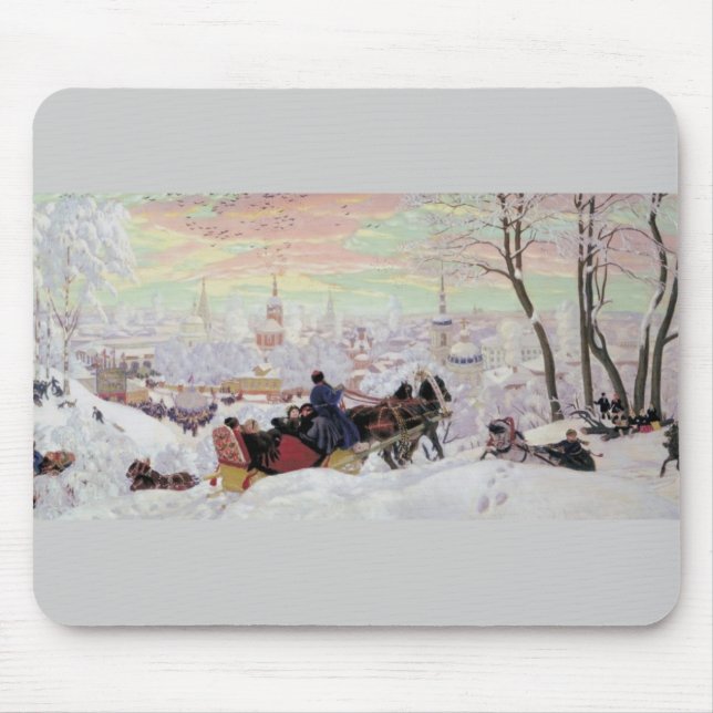 Russian Sleigh Ride Mouse Mat (Front)