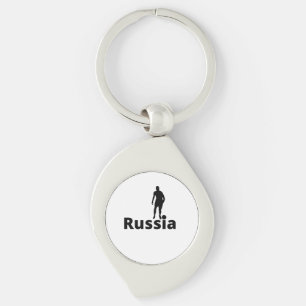 Russian soccer  key ring