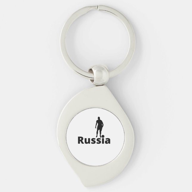 Russian soccer  key ring (Front)