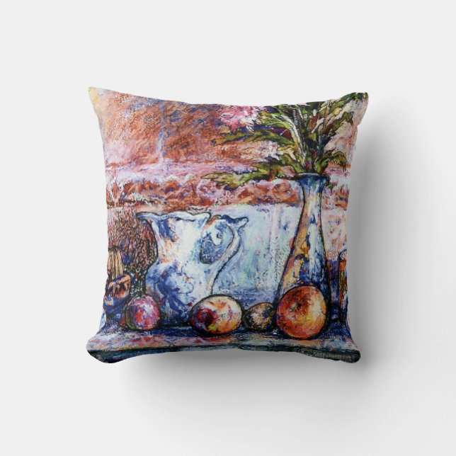 Russian Still Life by Alexandra Cook Cushion (Front)