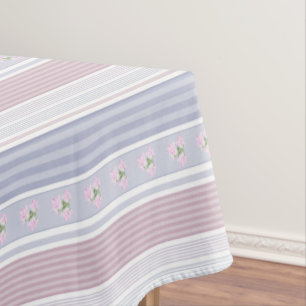 Russian, striped , patchwork tablecloth