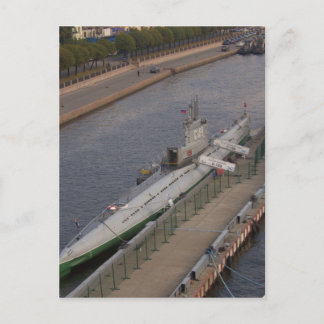Russian Submarine C189 Postcard