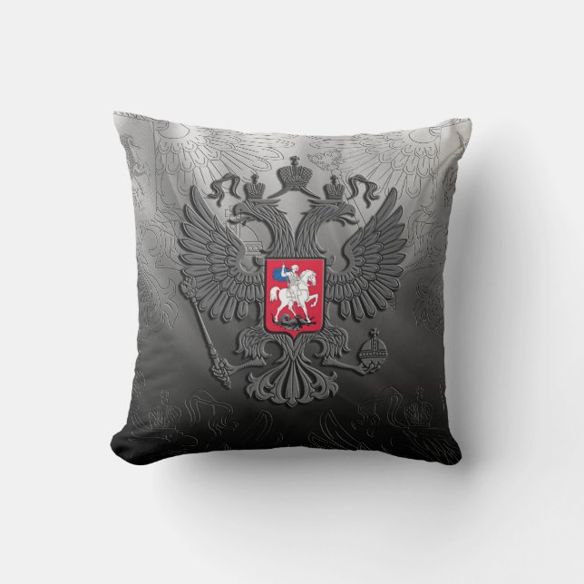 Russian symbol flag cushion (Front)