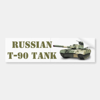 RUSSIAN T-90 BUMPER STICKER