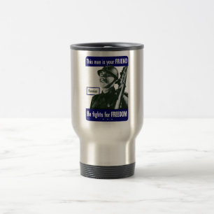 Russian -- This Man Is Your Friend Travel Mug