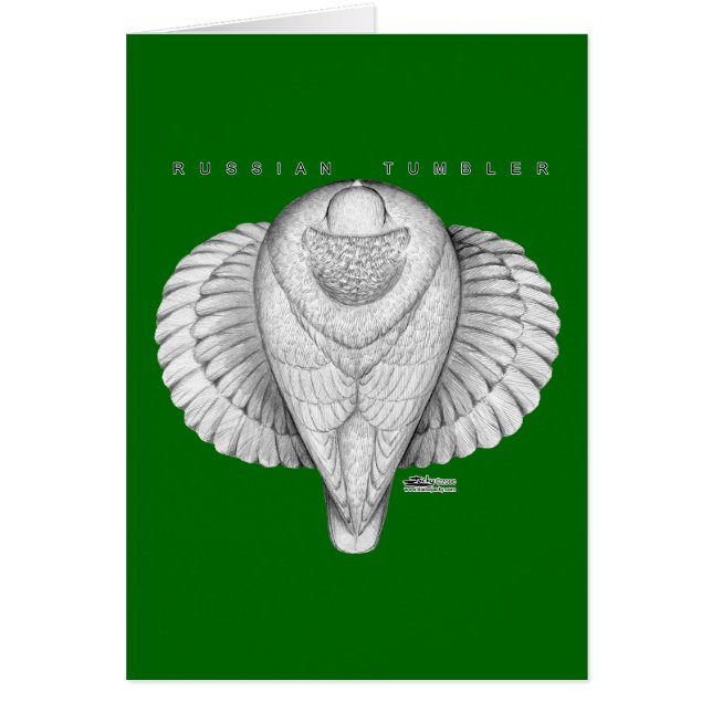 Russian Tumbler Top View (Front)